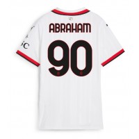 AC Milan Tammy Abraham #90 Udebanetrøje Dame 2024-25 Kortærmet